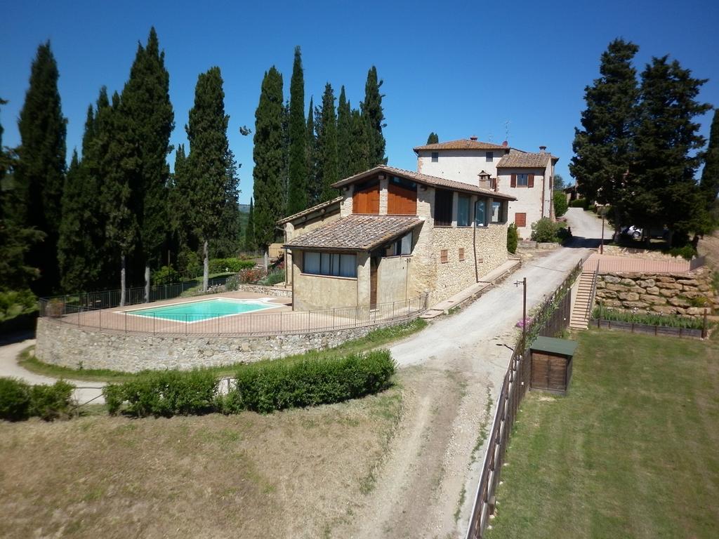 Podere Le Grotte San Gimignano Exteriör bild